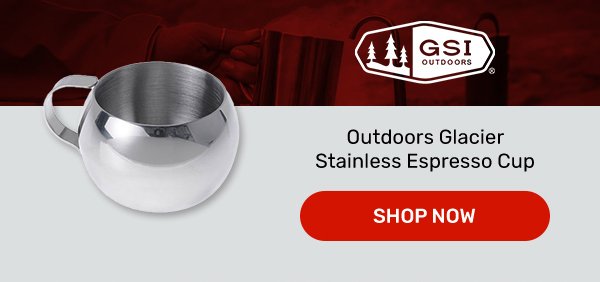 GSI Outdoors Glacier Stainless Espresso Cup