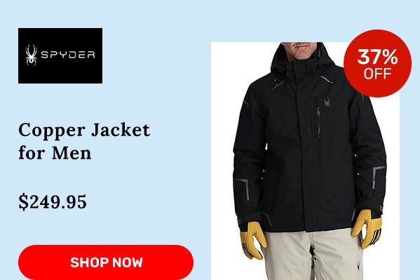 Spyder Copper Jacket for Men