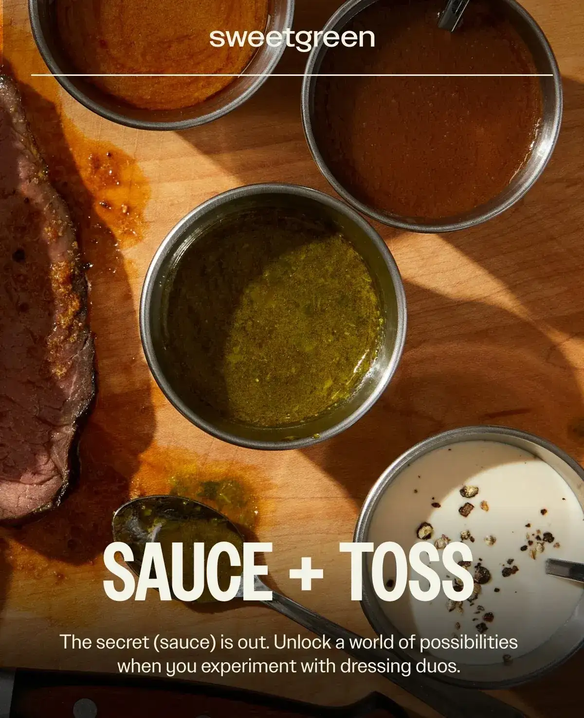 Sauce + Toss