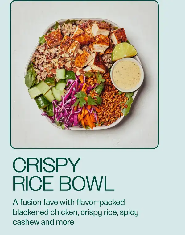 Crispy Rice Bowl