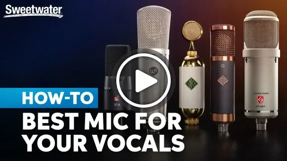 Choosing the Best Mic for Your Vocals? Five 5-star Mics Compared. Watch Now.