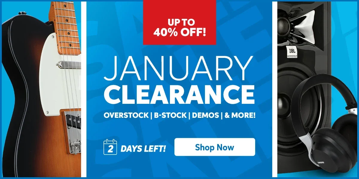 2 Days Left! January Clearance: Up to 40% off! Overstock, B-stock, demos & more! Ends January 31. Shop now.