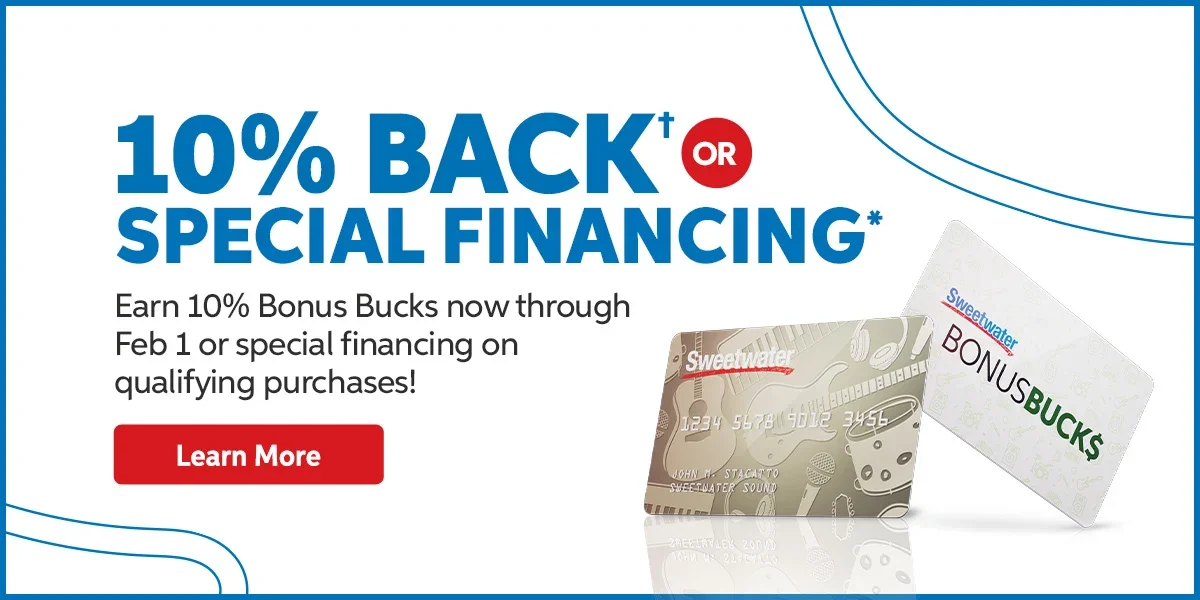 10% back or special financing. Learn more! 