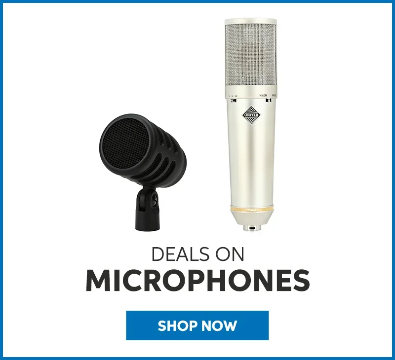 Deals on Microphones. Shop Now.