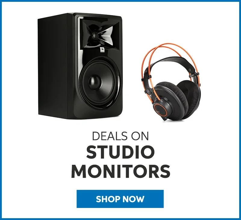 Deals on Studio Monitors. Shop Now.