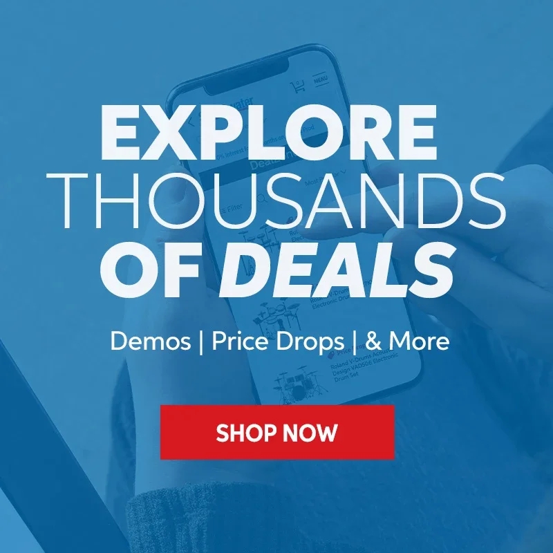 Sweetwater DealZone: Explore thousands of deals. Demos, price drops & more. Shop now.