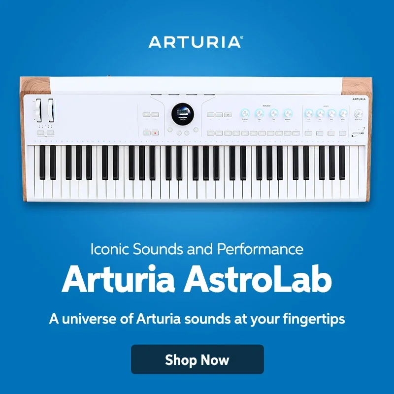 Iconic sounds and performance: Arturia AstroLab. A universe of Arturia sounds at your fingertips. Shop now.