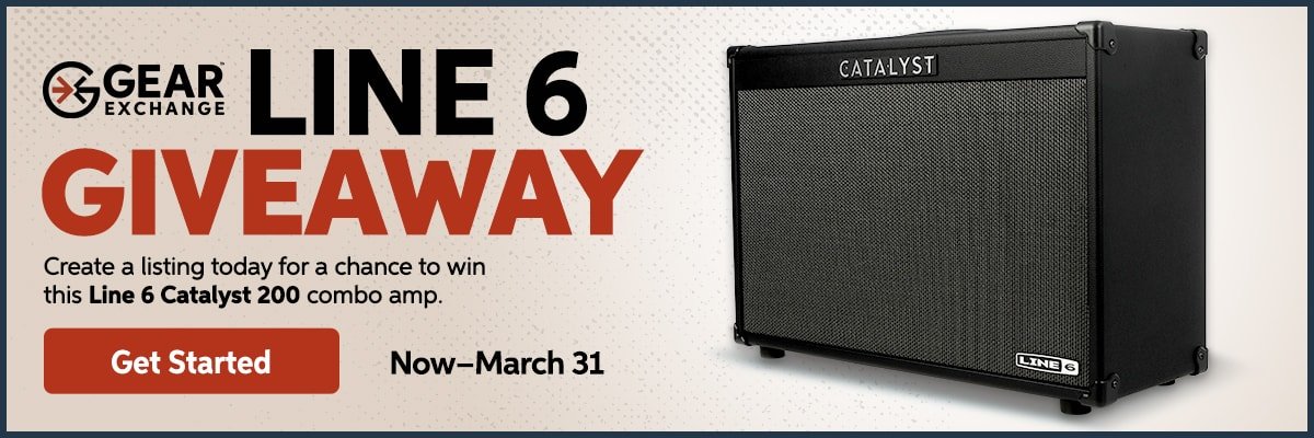 Gear Exchange Giveaway. Create a listing on Gear Exchange today for a chance to win a Universal Audio interface and mic and Byerdynamic headphones. Now through February 29. Get Started.