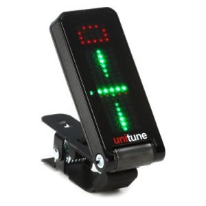 TC Electronic UniTune Clip Clip-on Chromatic Tuner - Noir Sweetwater Exclusive