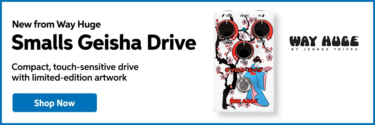 New from Way Huge - Smalls Geisha Drive. Compact, touch-sensitive drive with limited-edition artwork. Shop Now.