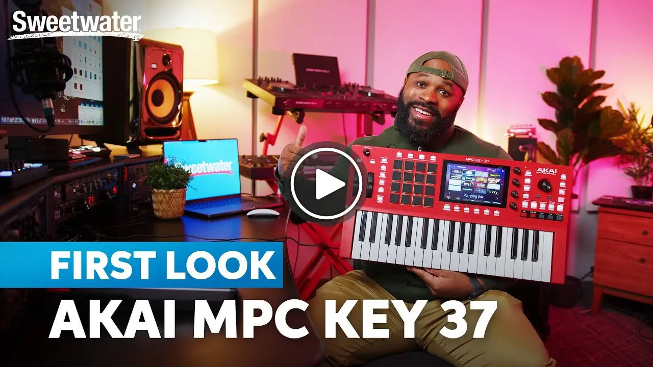 Video: Akai MPC Key 37: Full-suite Production Meets Legacy MPC Possibilities. Watch now.