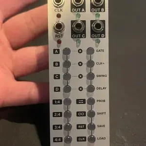 Steppy 4-Track 64-Step Programmable Gate Sequencer