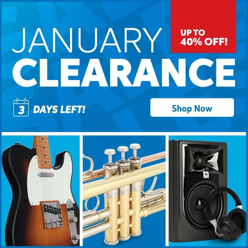 January Clearance: Up to 40% off! Overstock, B-stock, demos & more. 3 days left! Shop now.