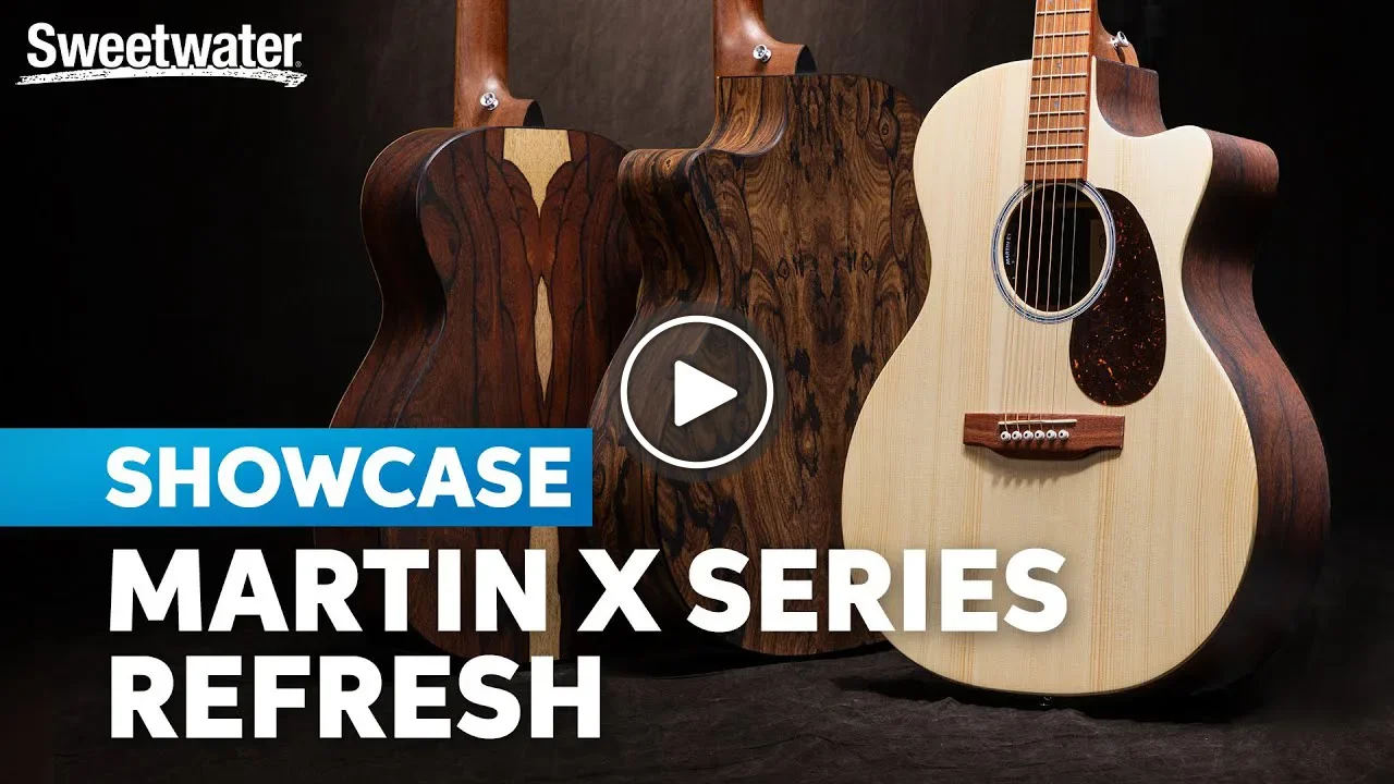 Video: Martin X Series Guitars: Roadworthy Acoustics, Refreshed. Watch now.