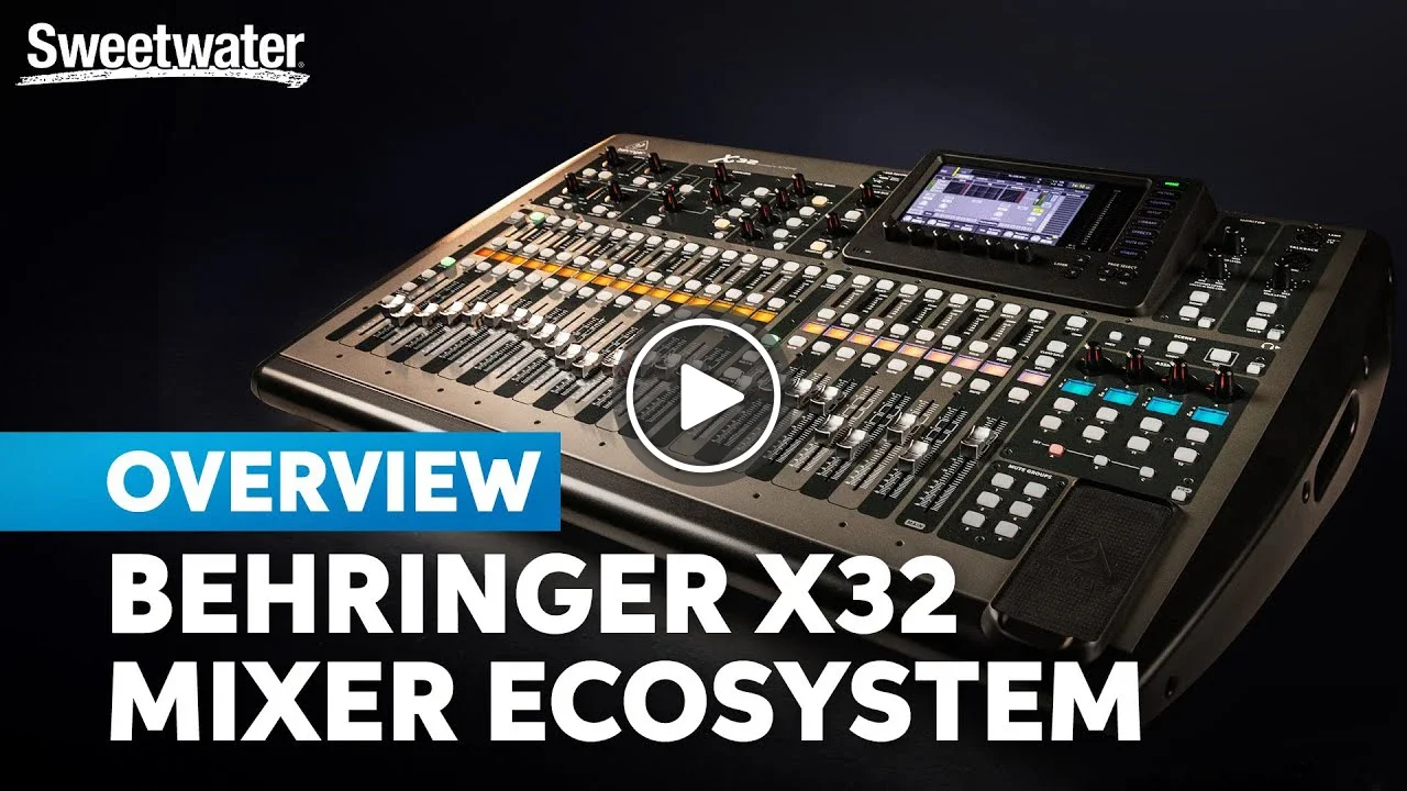 Video: Behringer X32 Mixer Ecosystem: Still the King? Watch now.