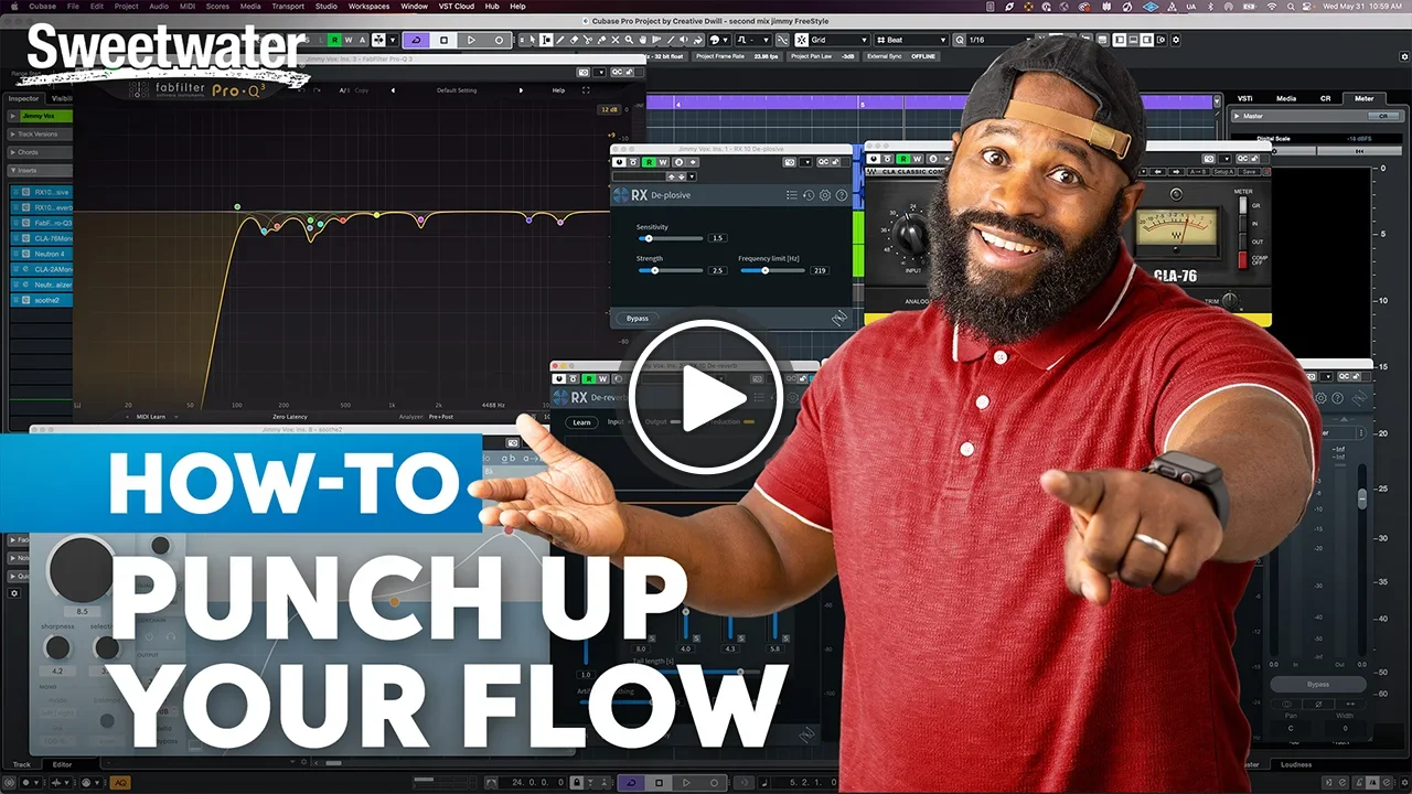 Video: 7 Plug-ins to Upgrade Your Hip-hop Vocal Mix. Watch now.