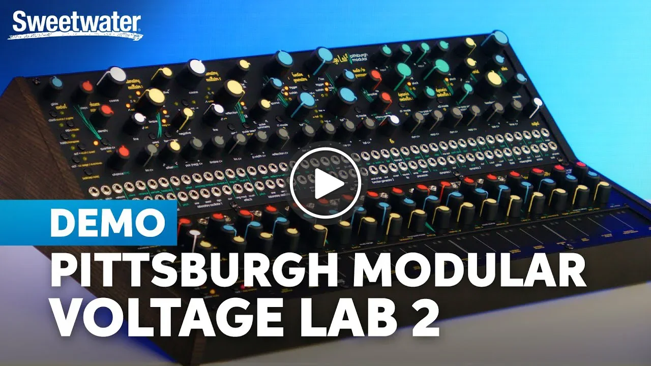 Video: Pittsburgh Modular Voltage Lab 2: A Synthesis Sandbox of Limitless Wave Crafting. Watch now.