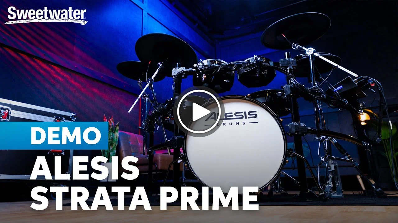 Video: Alesis Strata Prime: Their Most Advanced Kit Yet? Watch now.