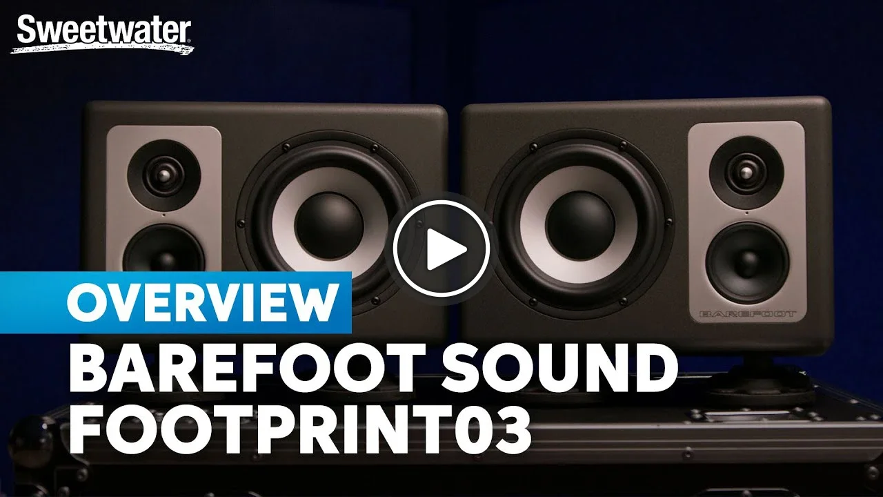 Video: Barefoot Sound Footprint03: State-of-the-art Studio Monitoring Evolved. Watch now.