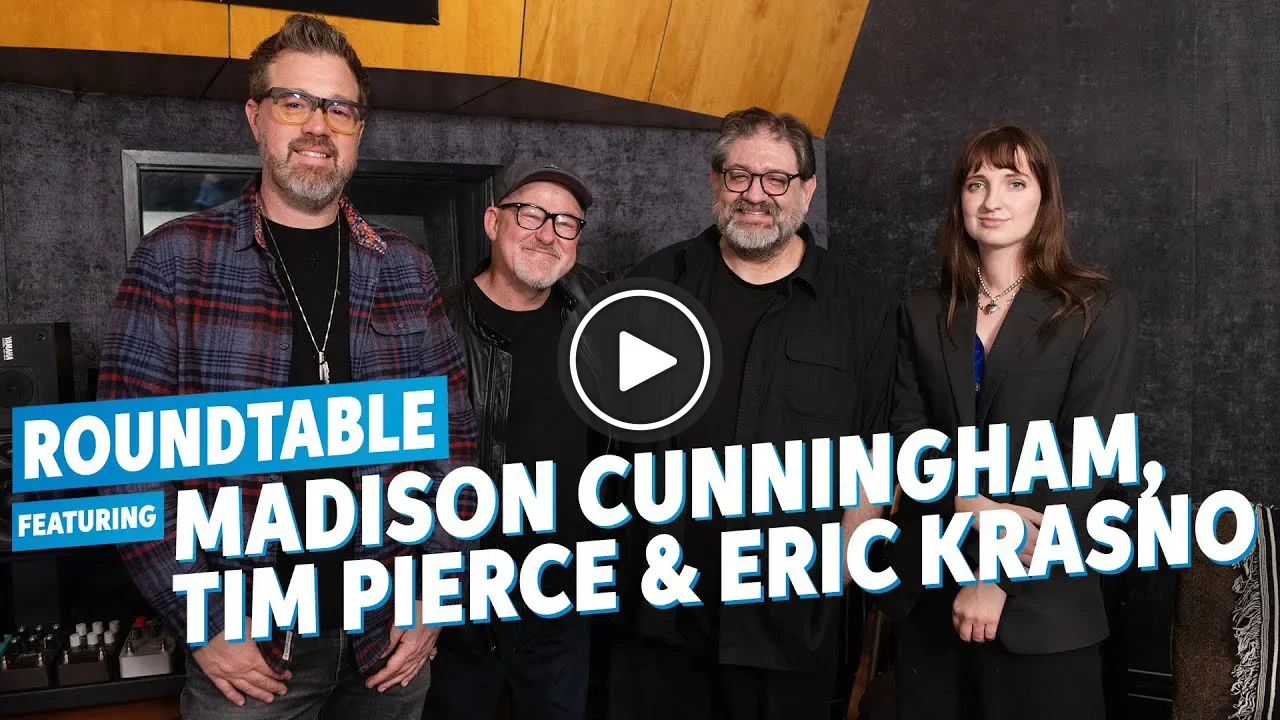 Video: Madison Cunningham, Tim Pierce, Eric Krasno & James Santiago at Sound City Studios. Watch now.