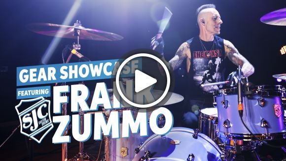 Sum 41's Frank Zummo Talks & Plays SJC Custom Drums Tour Series Kit