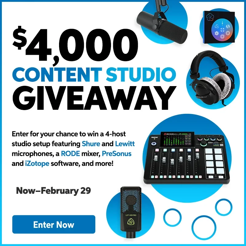 Enter the \\$4,000 Content Studio Giveaway!