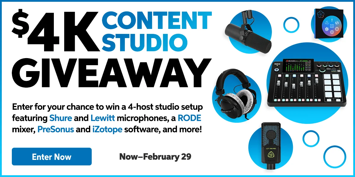 Enter the \\$4,000 Content Studio Giveaway!