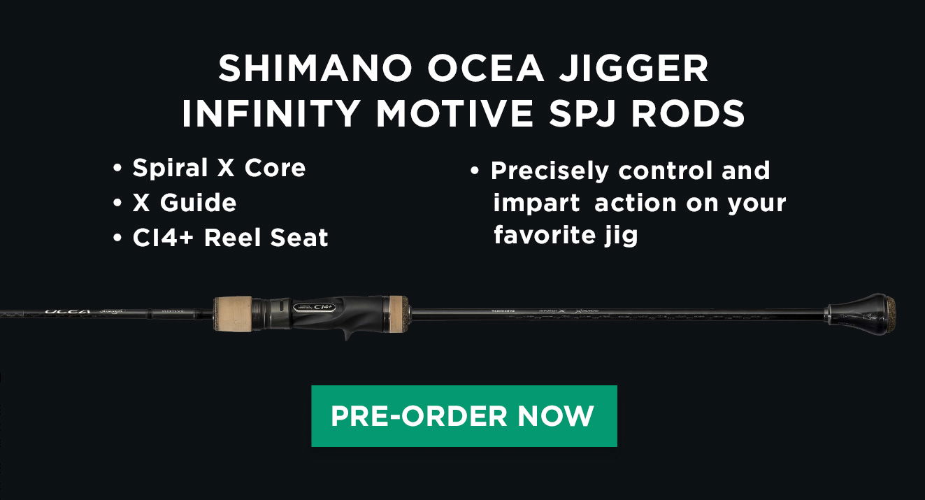 Shimano Ocea Jigger Infinity Motive SPJ Rods