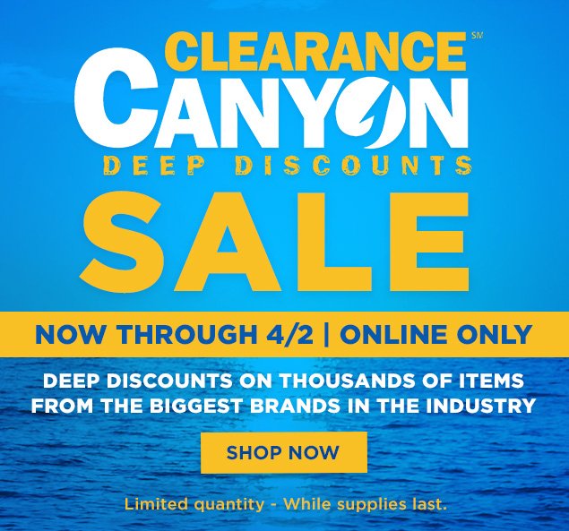 Shop Clearance Canyon Sale