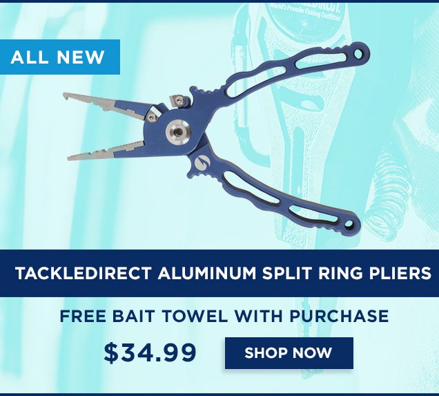 TackleDirect Aluminum Split Ring Pliers