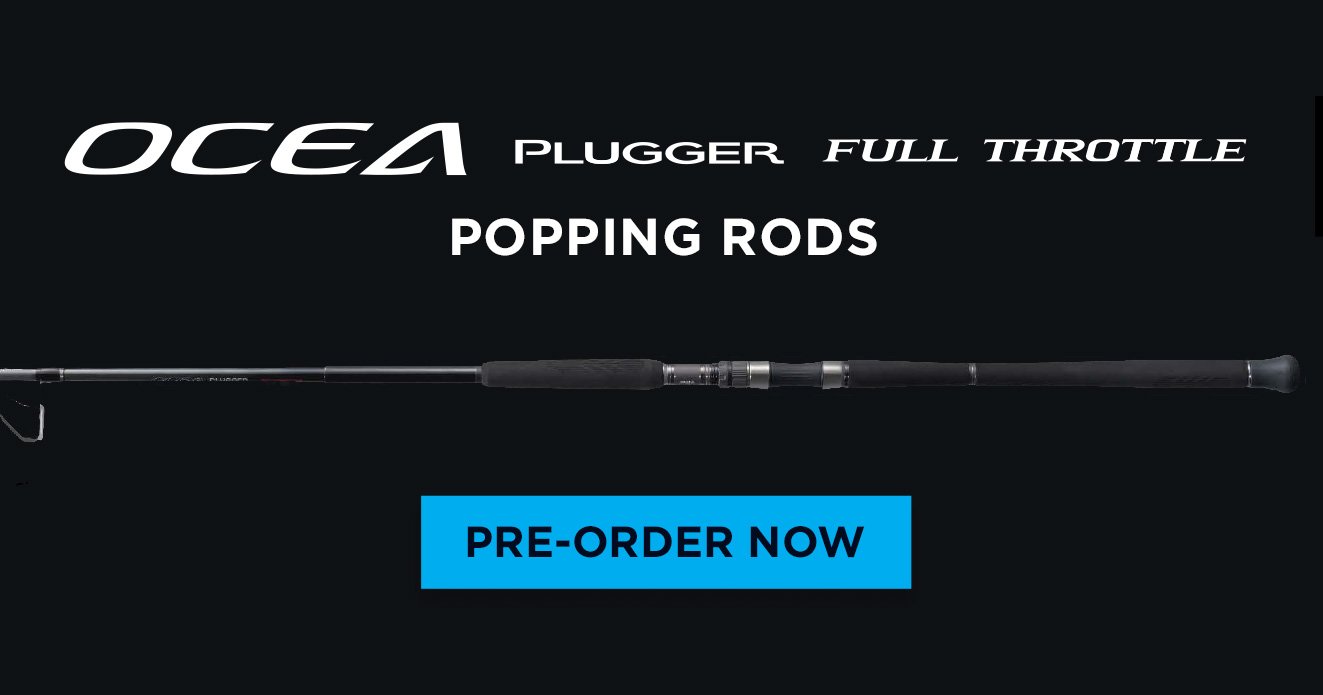 Ocea Plugger Full Throttle Popping Rods