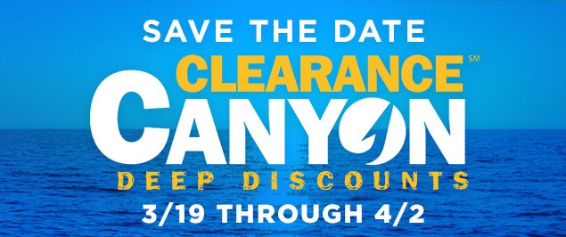 Save the date for Clearance Canyon