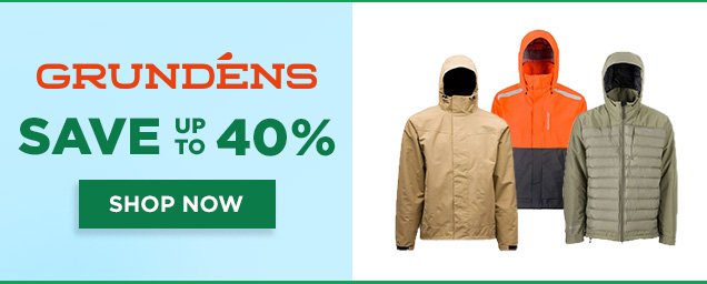 Grundens Save up to 40%!