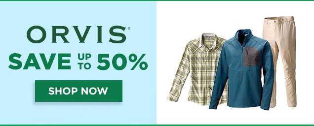 Orvis Save up to 50%!