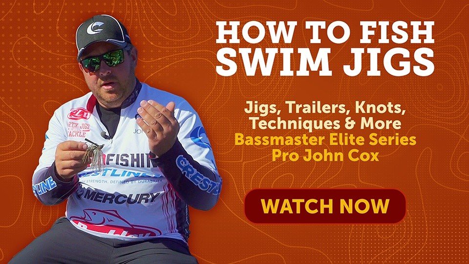 Watch how to fish swim jigs