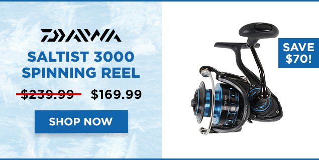 Daiwa Saltist 3000 Spinning Reel