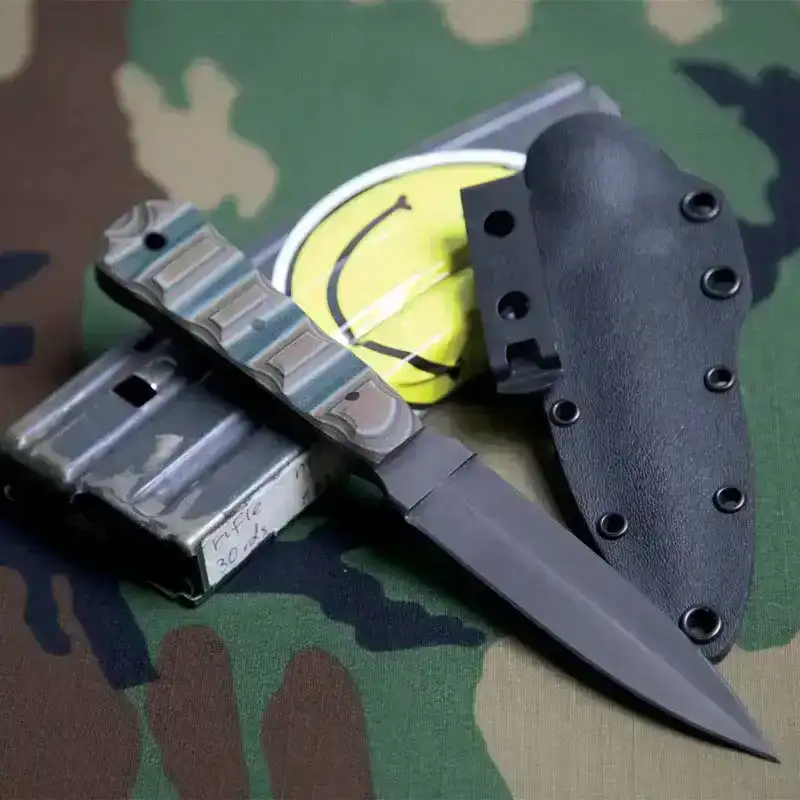 Image of WK Defense Dagger - Camo G10 Sculpted