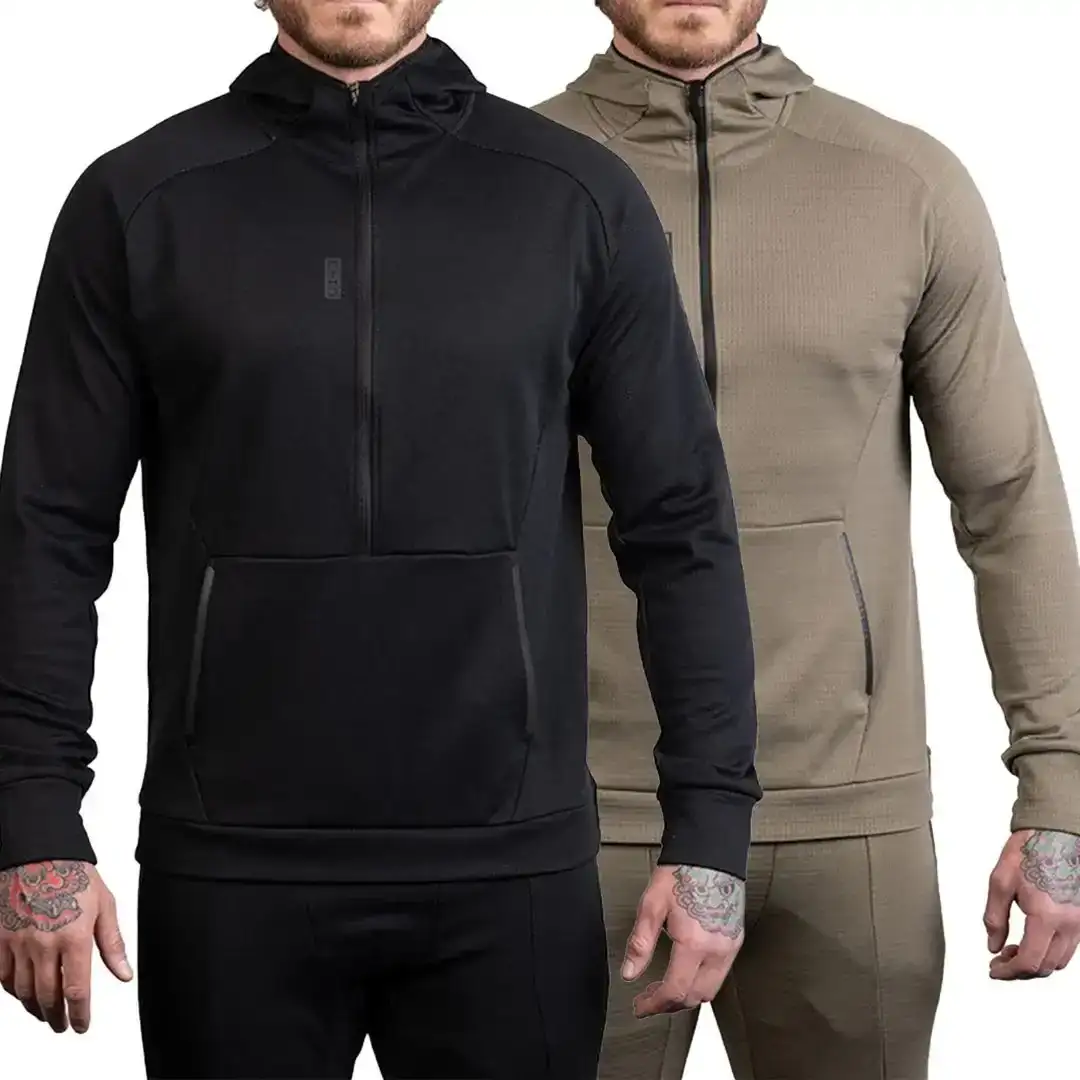 Image of MTHD Altitude Merino Half-Zip Base Layer Hoody