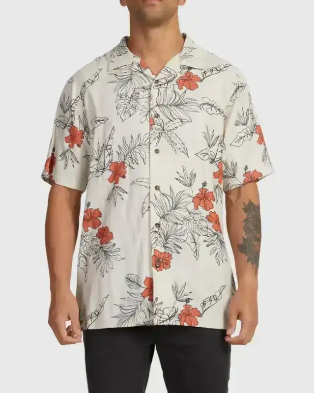 Image of RVCA Hand Drawn S/S Shirt