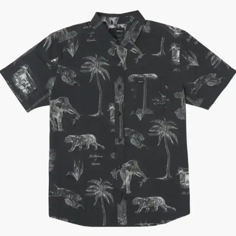 Image of RVCA Tropic Winds S/S Shirt