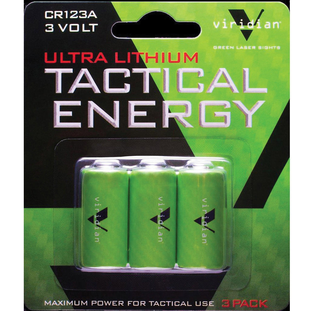 Image of Viridian Cr123a Lith Battery 3pk