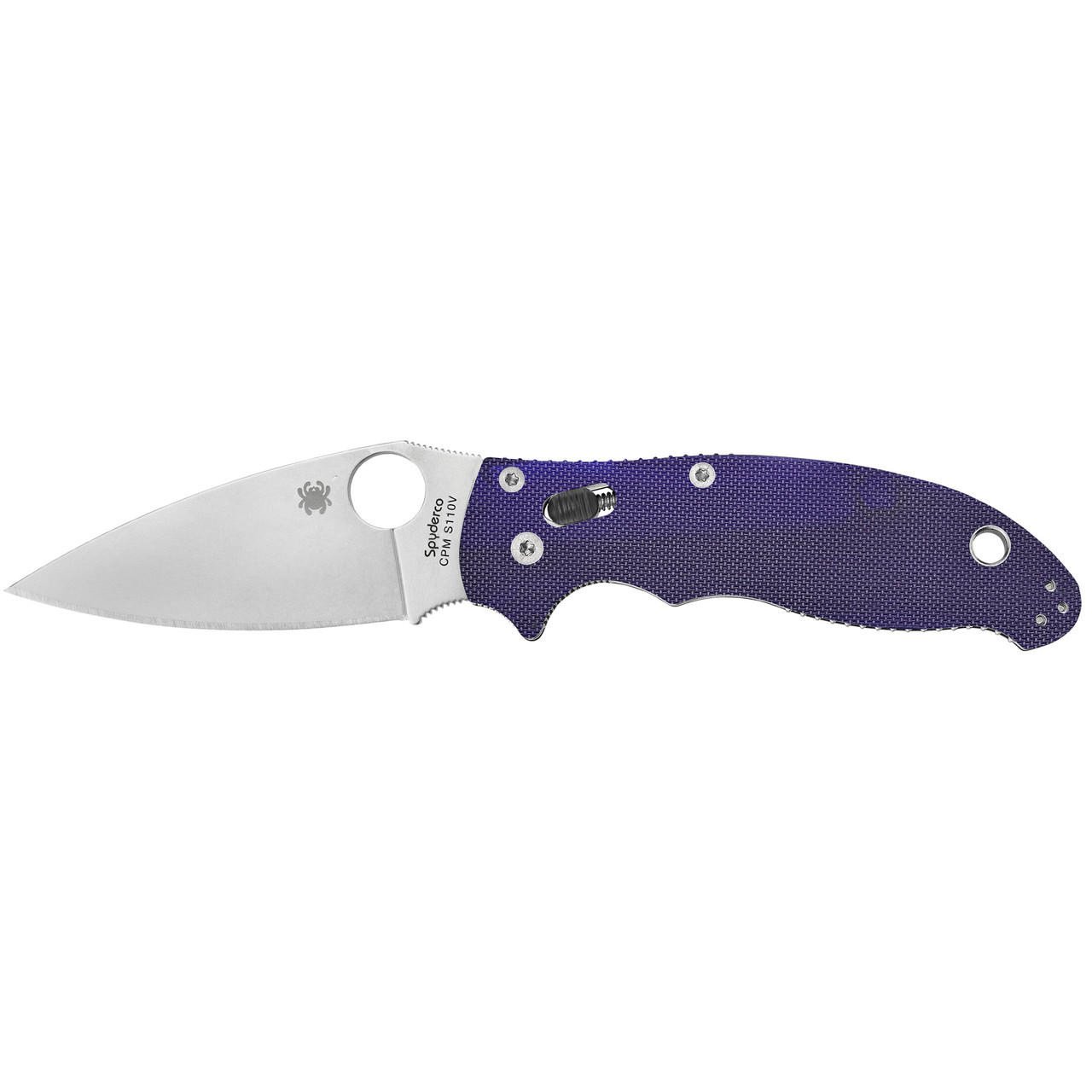 Image of Spyderco Manix 2 G-10 Dark Blue