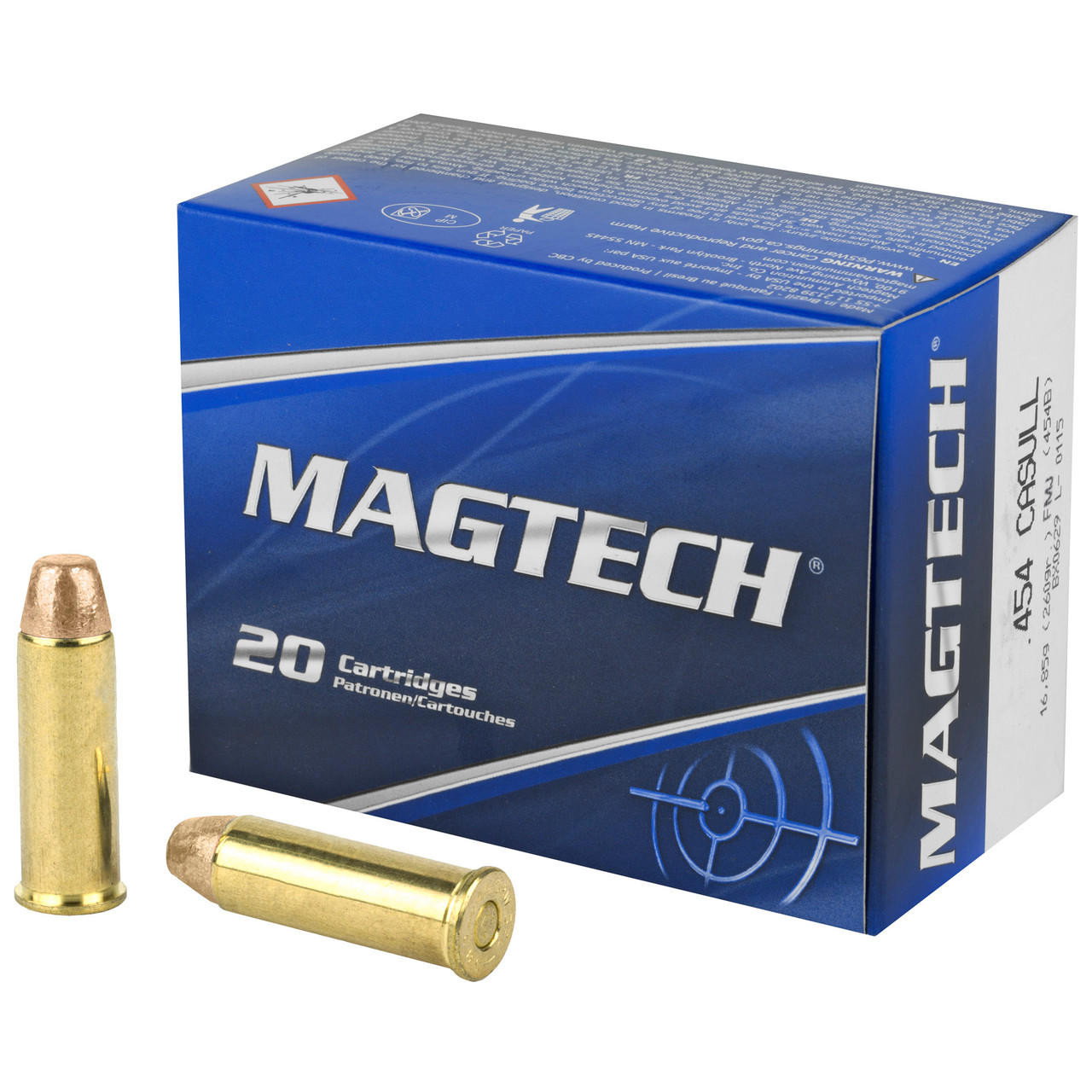 Image of Magtech 454 Casull 260gr Fmj 20/1000