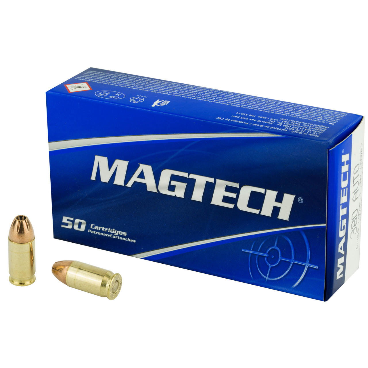 Image of Magtech 380acp 95gr Jhp 50/1000