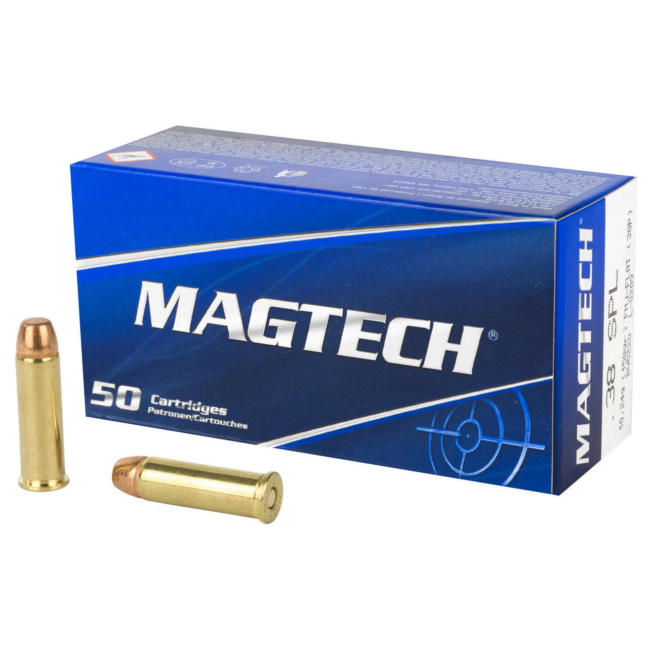 Image of Magtech 38spl 158gr Fmj Flat 50/1000