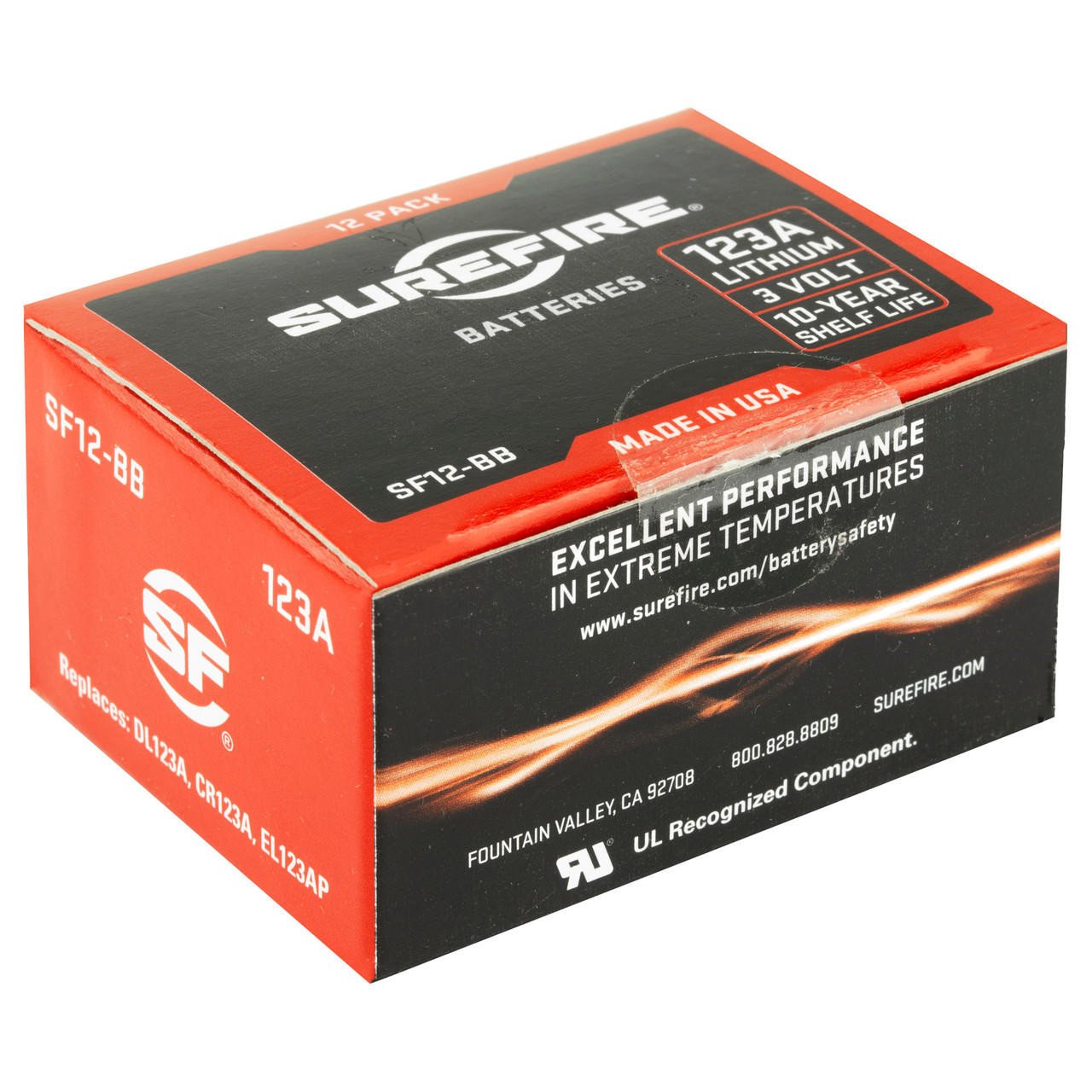 Image of Surefire Sf123a Batteries 12pk