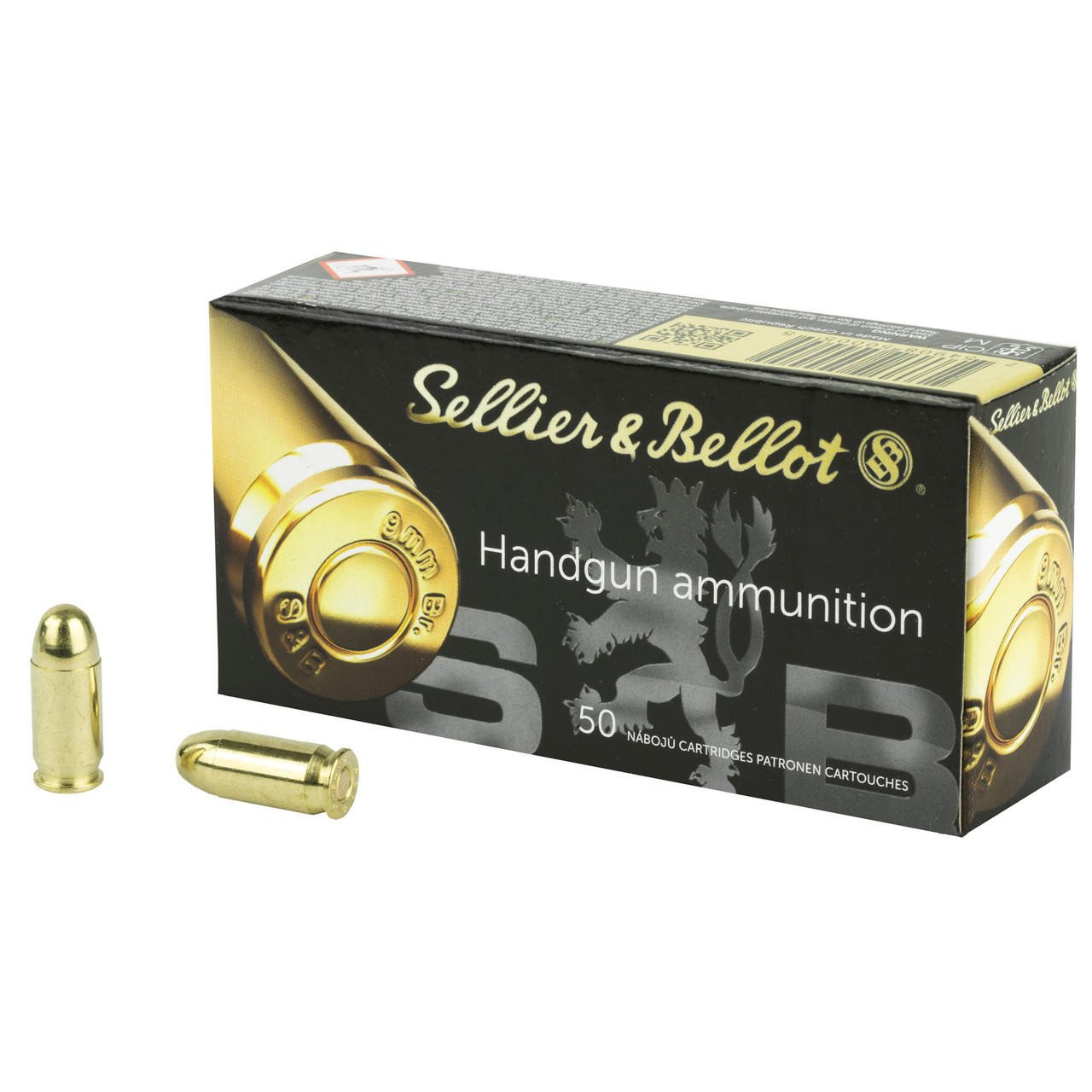 Image of S&b 380acp 92gr Fmj 50/1000