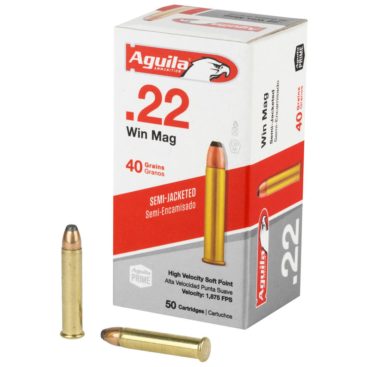 Image of Aguila 22wmr 40gr Sp 50/1000