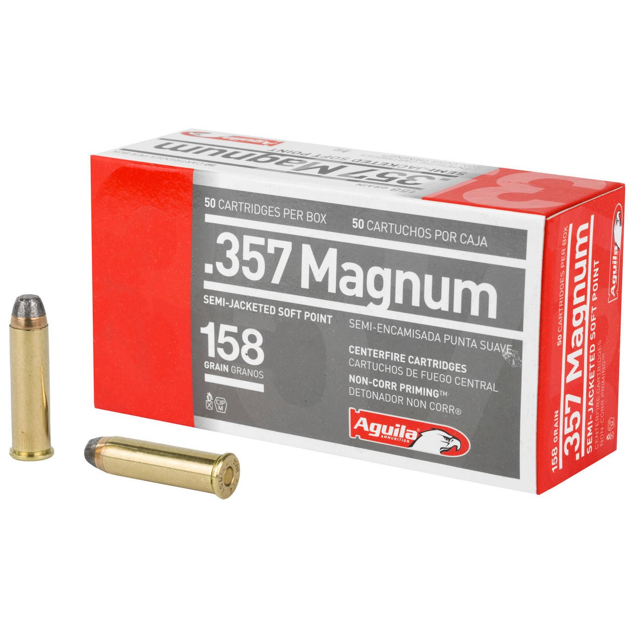 Image of Aguila 357mag 158gr Sjsp 50/1000