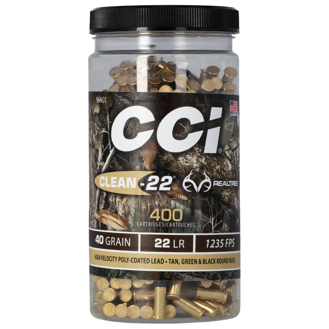 Image of Cci 22lr Hv Tgt Clean 40gr 400/3200